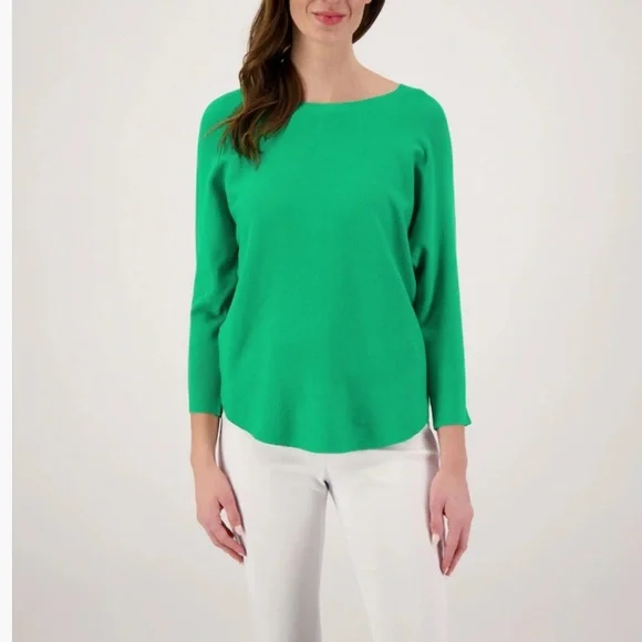 Vila Milano Solid Dolman Sleeve Sweater Size Large - Picture 1 of 7